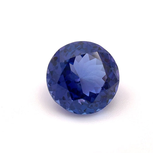 PG-302-14-1 Tanzanite 9.6 MM Round 4.44cts