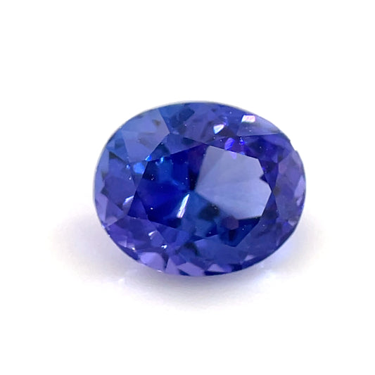 PG-302-20-2 Tanzanite 6.3 x 7.7 MM Oval 1.74cts