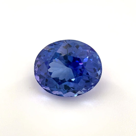 PG-303-10 Tanzanite 6.9 x 8.1 MM Oval 2.24cts