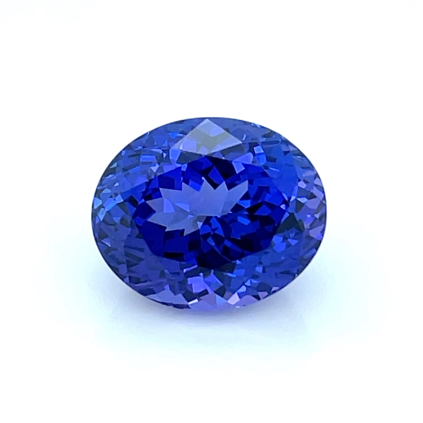 PG-303-86 Tanzanite 12.9 x 15.6 MM Oval 14.42cts