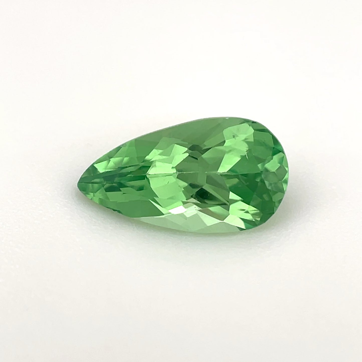 PG-309-21-1 Merelani Mint Garnet 5 x 9.1 MM Pear