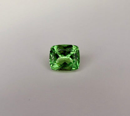 PG-309-22-1 Merelani Mint Garnet 5.6 x 6.5 MM Cushion 1.16cts