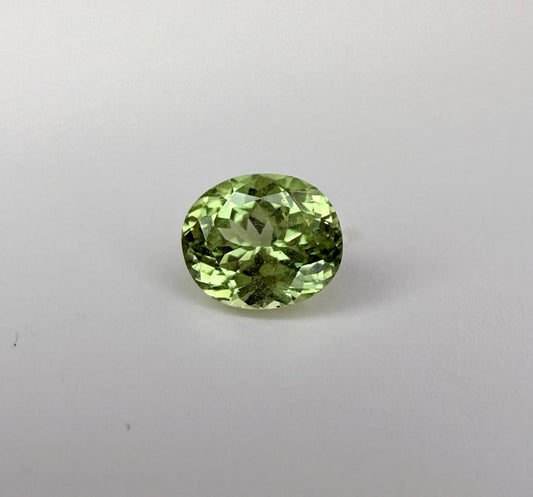 PG-311-61-1 Merelani Mint Garnet 5.6 x 6.6 MM Oval 1.1cts
