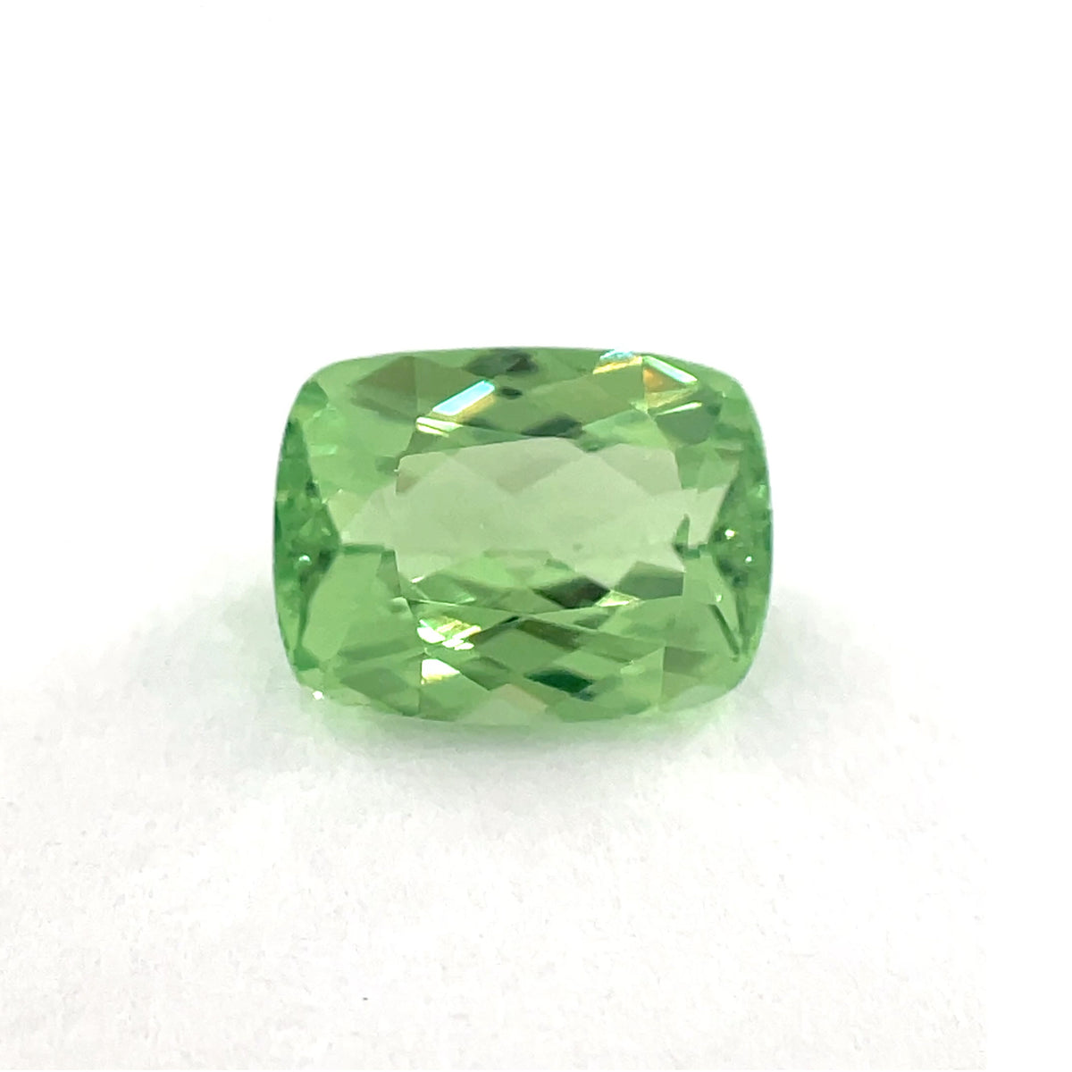 PG-312-29-1 Merelani Mint Garnet 6.1 x 8 MM Cushion 1.58cts