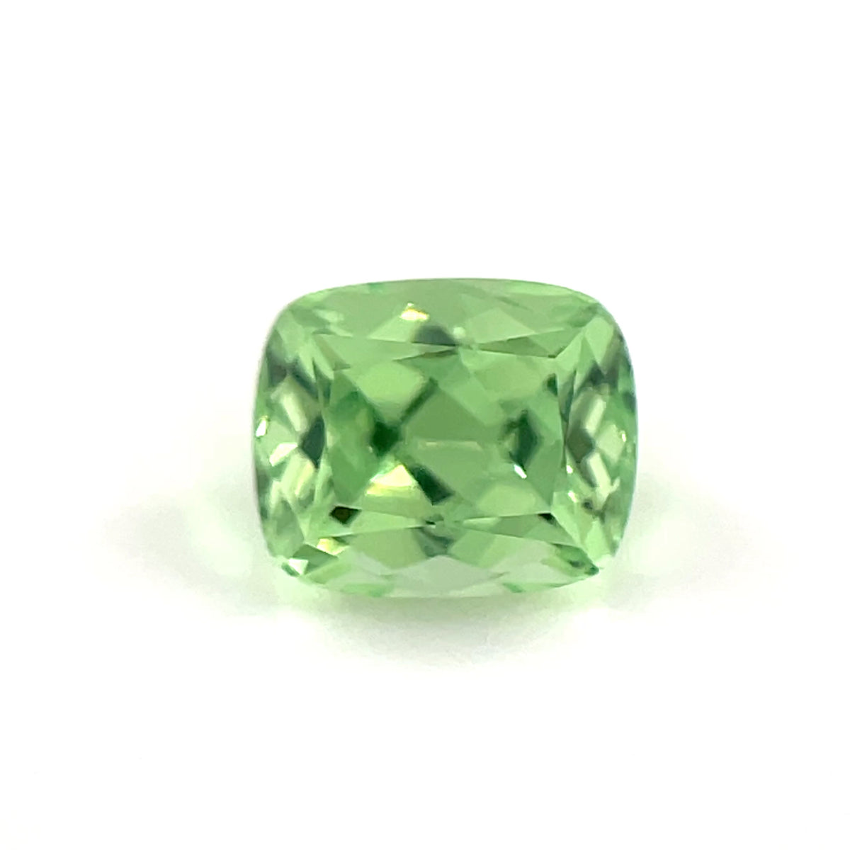 PG-312-6-1 Merelani Mint Garnet 5 x 6 MM Cushion 1.07cts