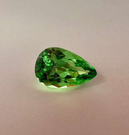 PG-313-30-1 Tsavorite 5.5 x 8.5 MM Pear 1.13cts