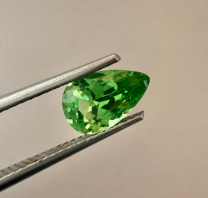 PG-313-30-1 Tsavorite 5.5 x 8.5 MM Pear 1.13cts