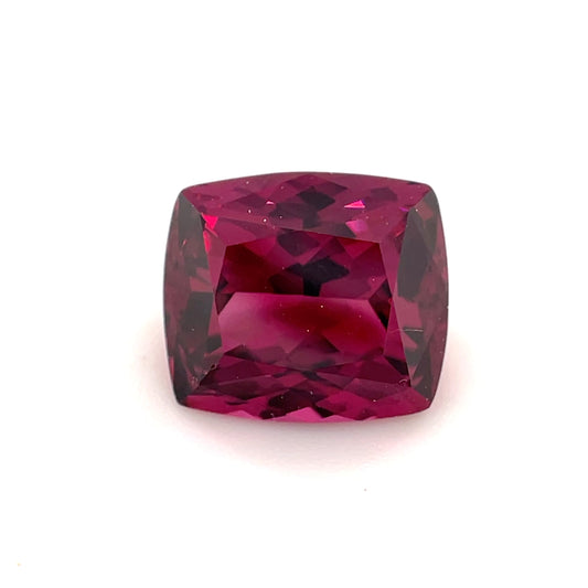 PG-316-16-EO Mahenge Rhodolite Garnet 7.6 x 8.6 MM Cushion 2.94cts