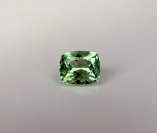 PG-316-47-9 Merelani Mint Garnet 5.5 x 6.6 MM Cushion 1.12cts