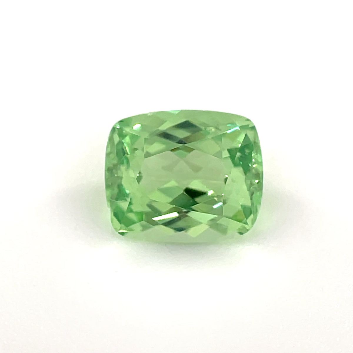 PG-316-48-8 Merelani Mint Garnet 5.5 x 6.6 MM Cushion 1.13cts