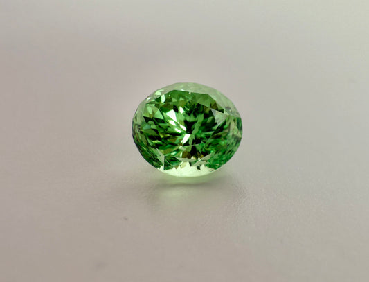 PG-316-74 Merelani Mint Garnet 6.5 x 7.5 MM Oval 2.02cts