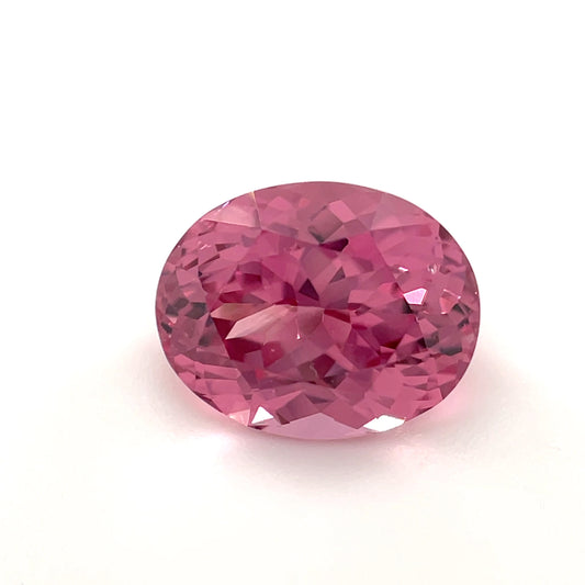 PG-318-8-34 Mahenge Malaya Garnet 7.7 x 9.6 MM Oval 3.41cts