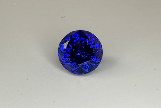 PG-324-6-103 Tanzanite 13.5 MM Round 13.18cts