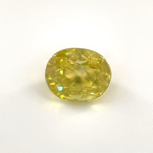 PG-49-257 Madagascar Sphene 5.3 x 6.4 MM Oval 1.25cts