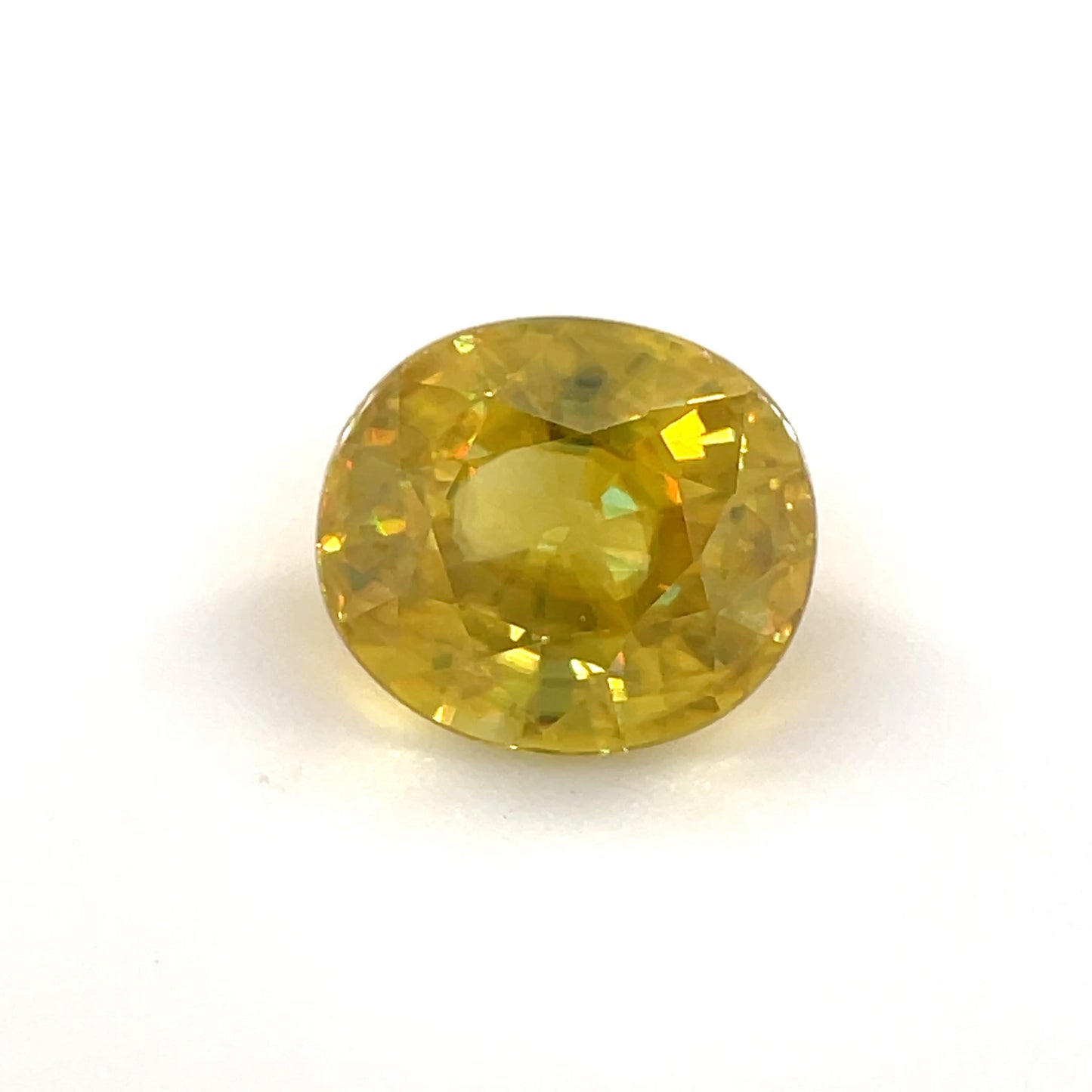 PG-49-353 Madagascar Sphene 6.1 x 6.9 MM Oval 1.33cts