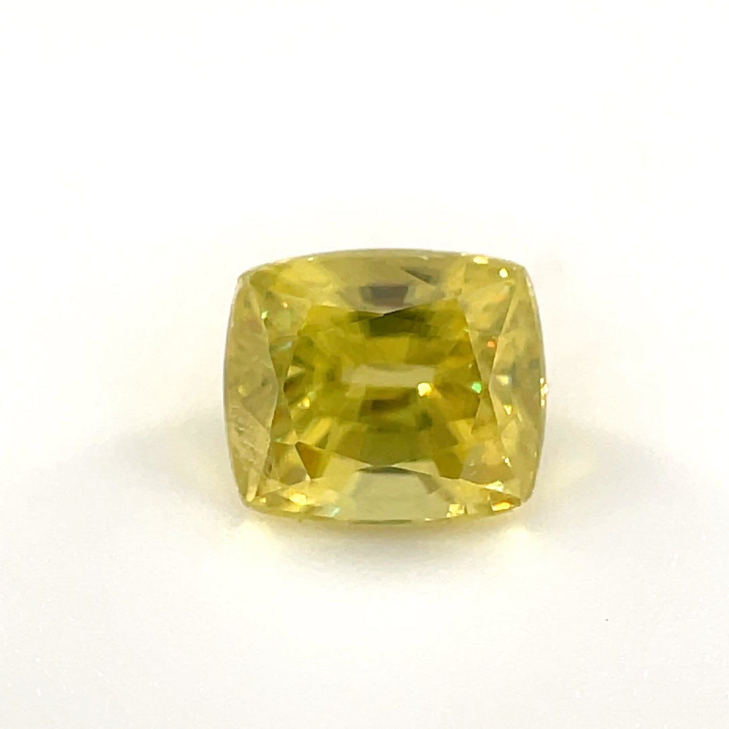 PG-49-355 Madagascar Sphene 5.0 x 5.8 MM Cushion 1.08cts