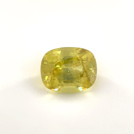 PG-49-503 Madagascar Sphene 5.6 x 7.0 MM Cushion 1.27cts