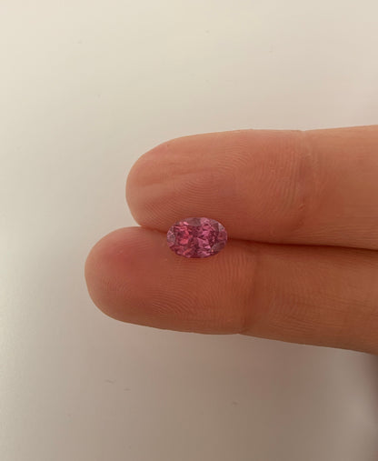PG-65-26 Mahenge Spinel 5.2 x 7.5 MM Oval 0.99cts