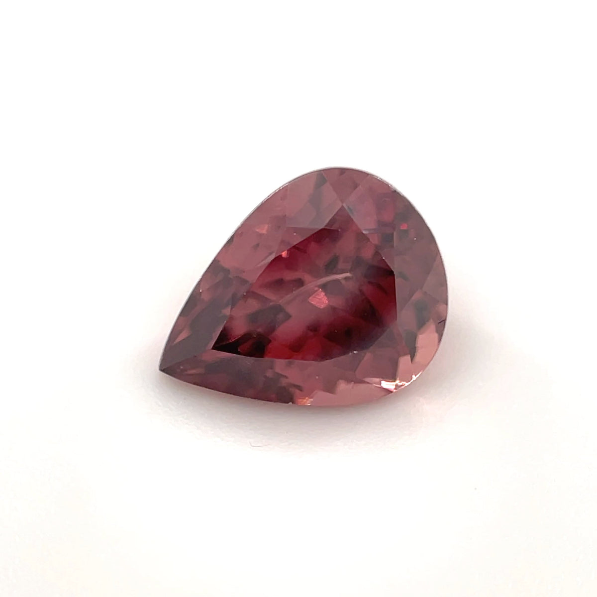 PG-65-29 Tanzanian Zircon 7.3 x 9.3 MM Pear 3.13cts