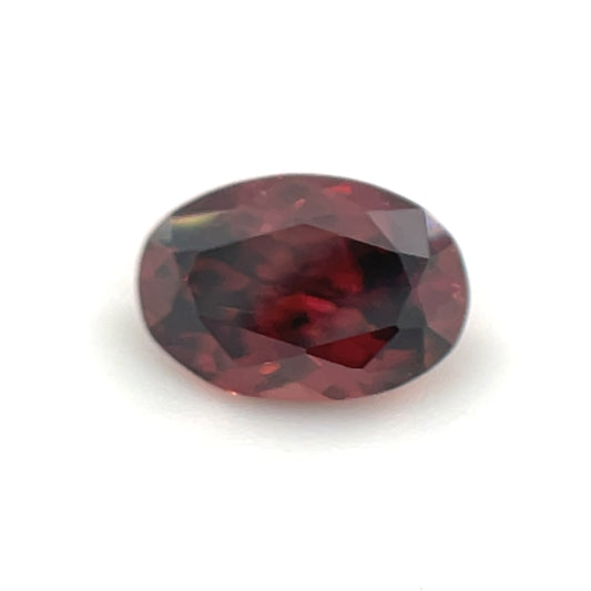 PG-65-63-2 Tanzanian Zircon 4.9 x 7.1 MM Oval 1.11cts