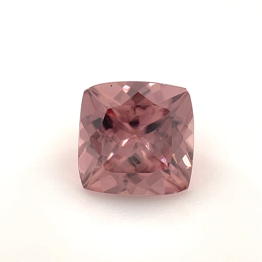 PG-65-67-1 Tanzanian Zircon 6.9 MM Cushion 2.16cts