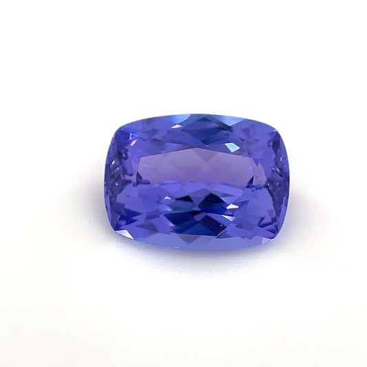 PG-79-185 Tanzanite 6.4 x 8.7 MM Cushion 1.87cts