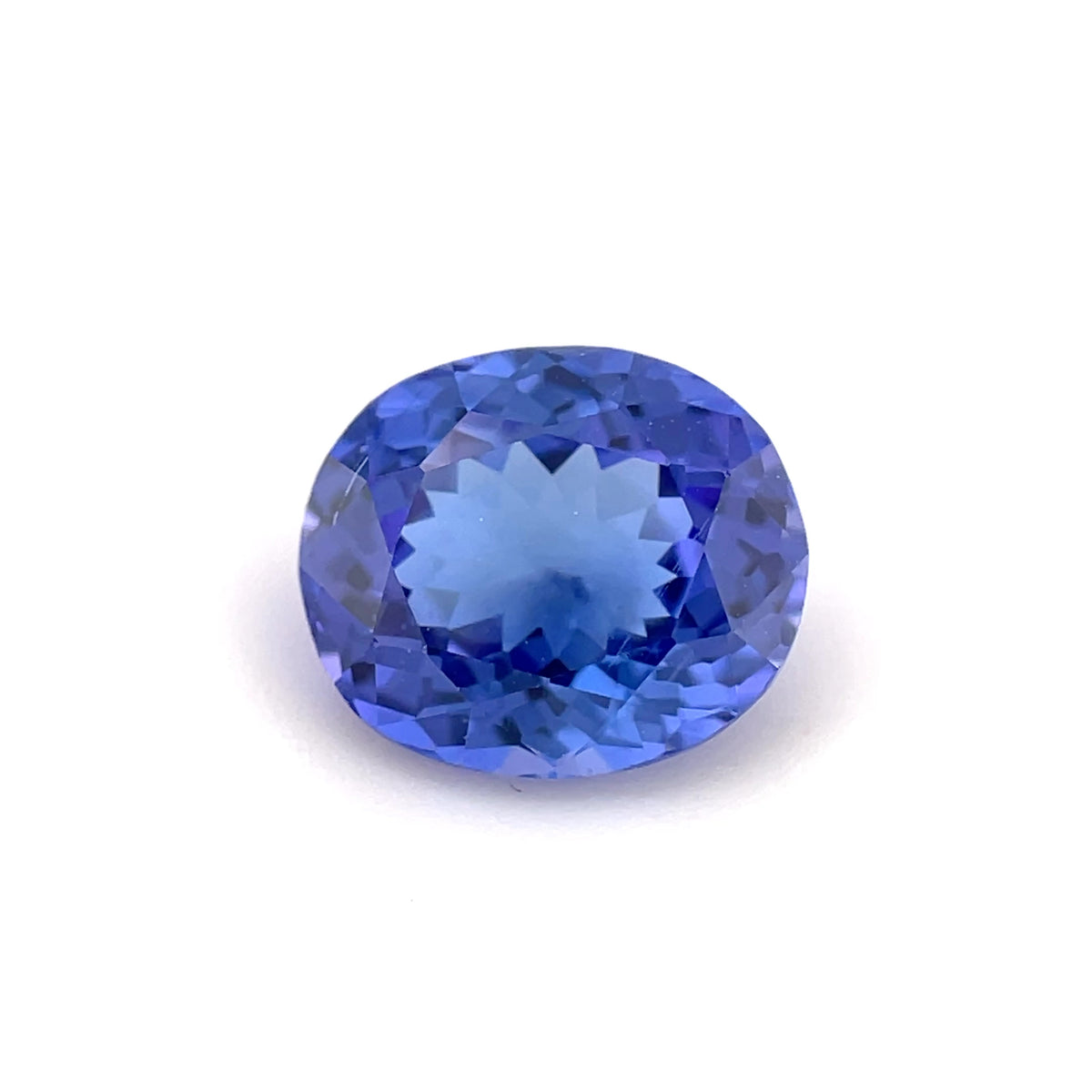 PG-79-193 Tanzanite 7.2 x 8.4 MM Oval 2.06cts