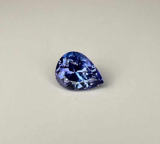PG-79-290 Tanzanite 7 x 9.2 MM Pear 1.98cts