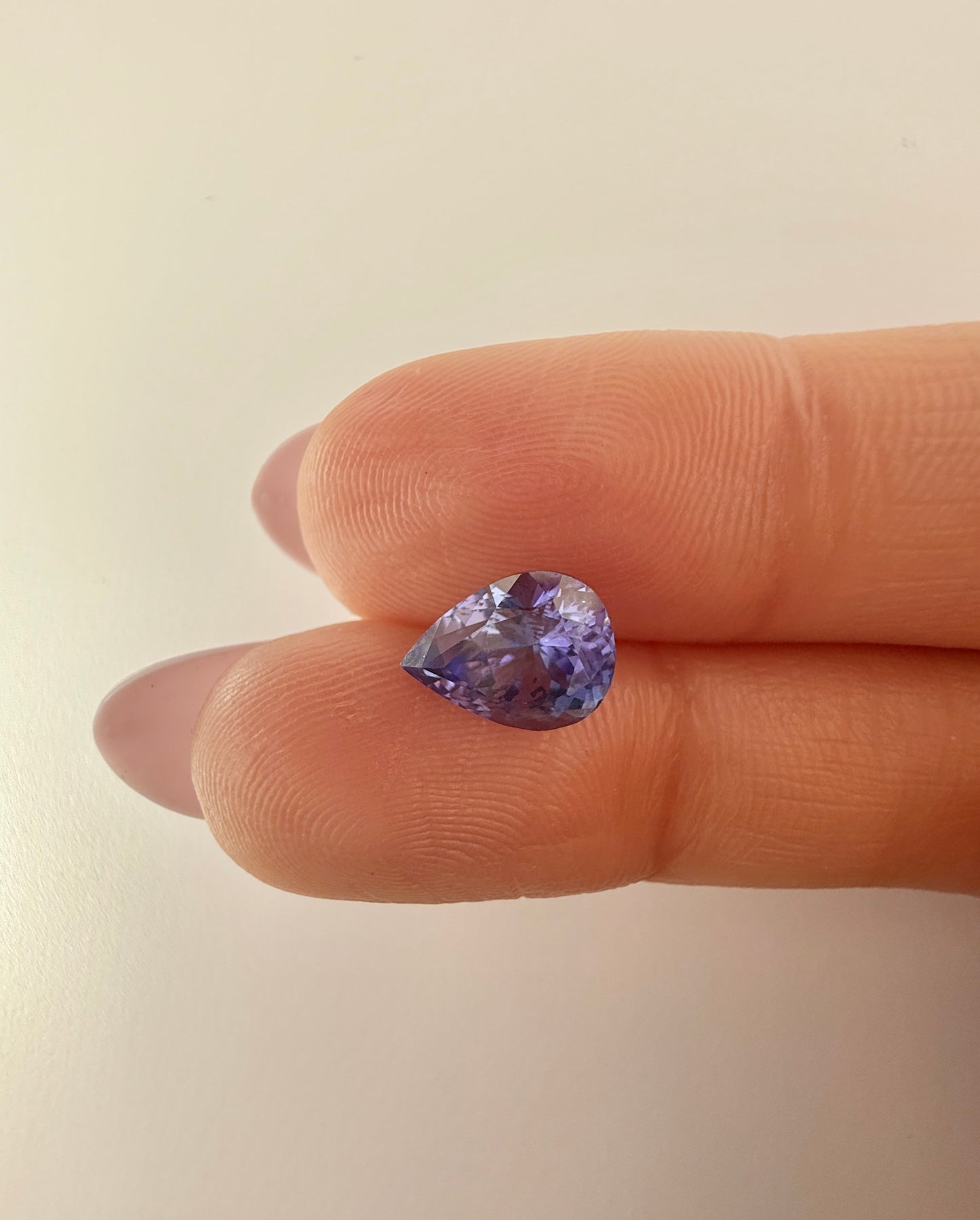 PG-79-290 Tanzanite 7 x 9.2 MM Pear 1.98cts