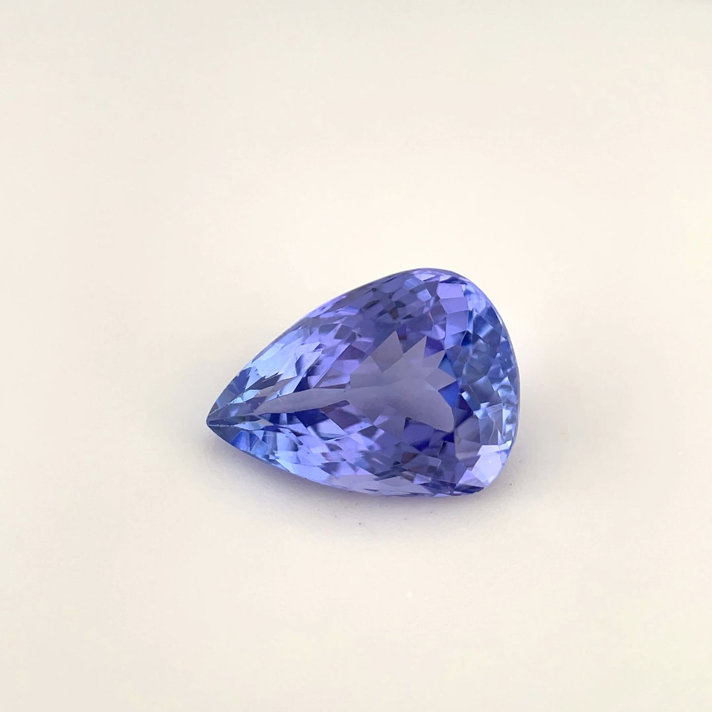 PG-86-110-2 Tanzanite 7.8 x 10.8 MM Pear 3.17cts
