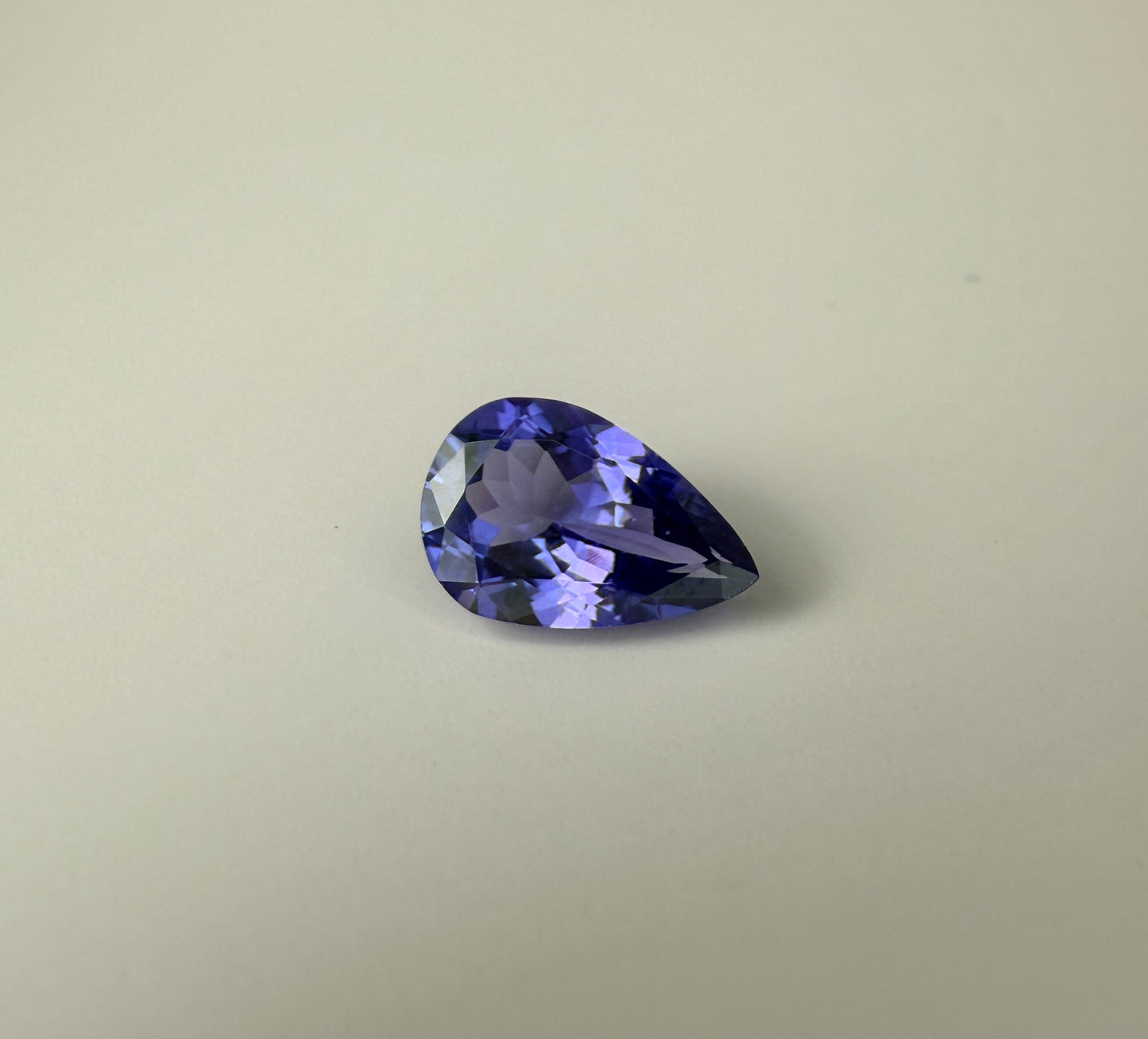 PG-86-158-1 Tanzanite 7.8 x 12.3 MM Pear 3.06cts