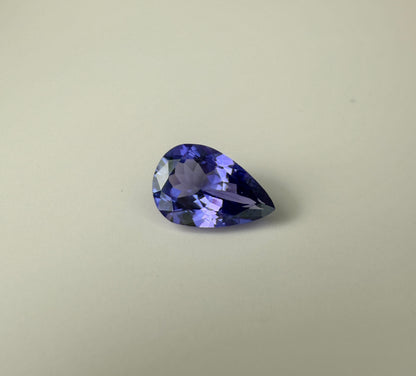 PG-86-158-1 Tanzanite 7.8 x 12.3 MM Pear 3.06cts