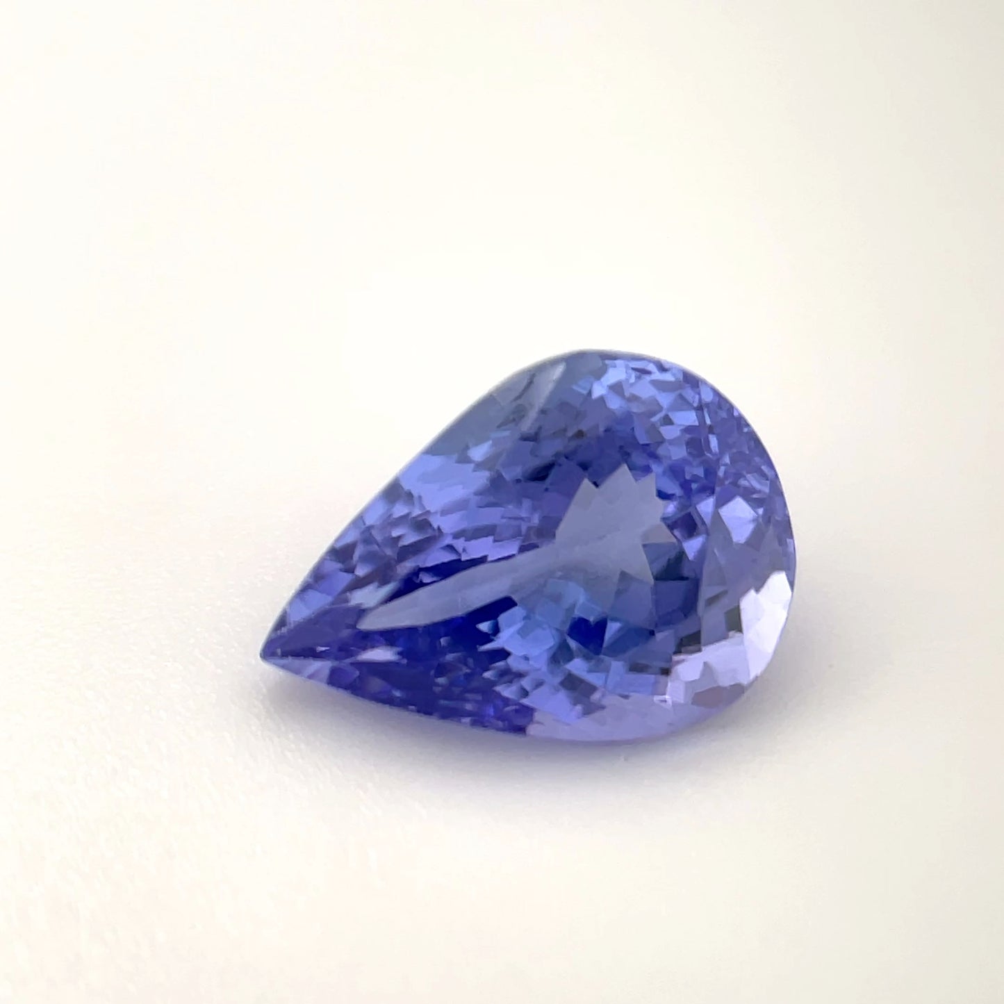 PG-86-294 Tanzanite 7.9 x 11 MM Pear 3.26cts