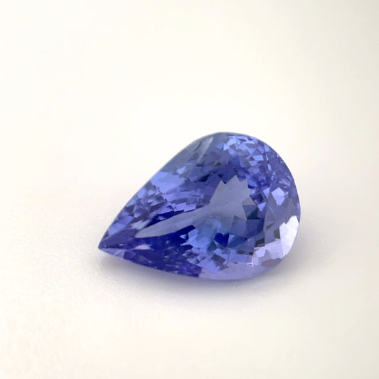 PG-86-294 Tanzanite 7.9 x 11 MM Pear 3.26cts