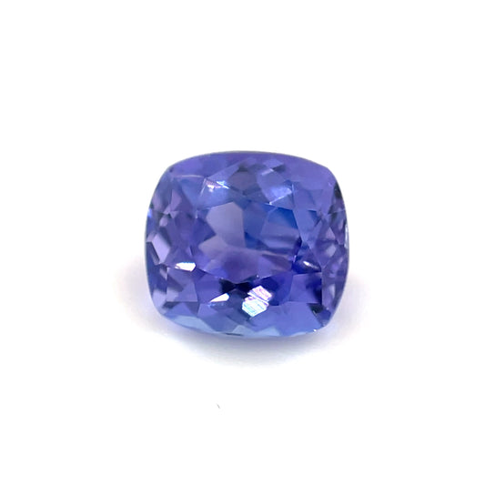 PG-86-39-2 Tanzanite 6.9 x 7.6 MM Cushion 2.04cts
