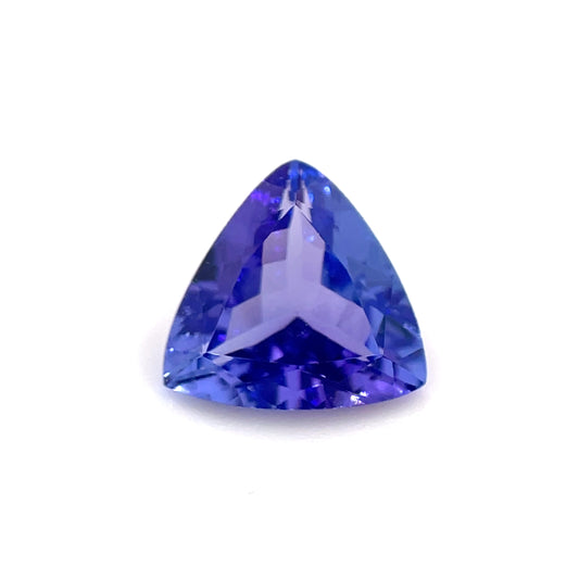 PG-86-50-2 Tanzanite 7.9 MM Trilliant 1.53cts