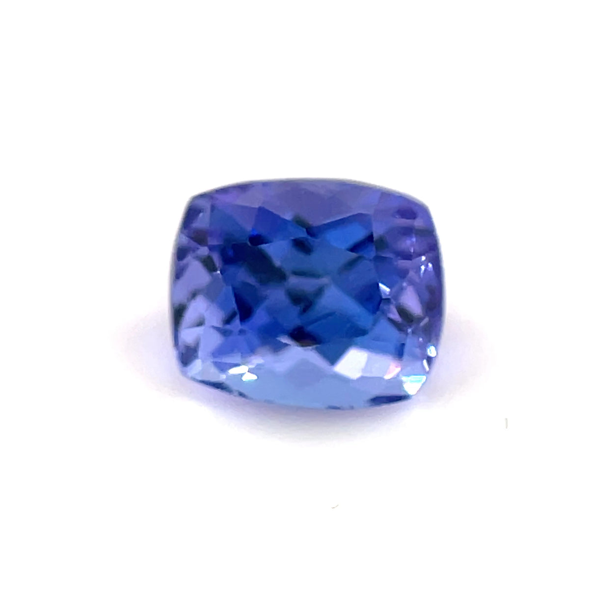 PG-86-51 Tanzanite 5.5 x 6.5 MM Cushion 1.29cts