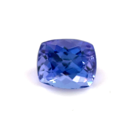 PG-86-51 Tanzanite 5.5 x 6.5 MM Cushion 1.29cts