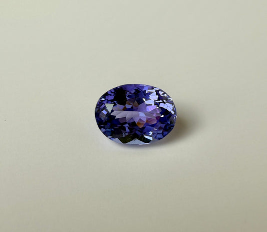 PG-86-6-2 Tanzanite 8.0 x 11.0 MM Oval 3.54cts