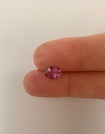 PG-AG-20-18 Mahenge Spinel 5.5 x 7.5 MM Oval 1.06cts