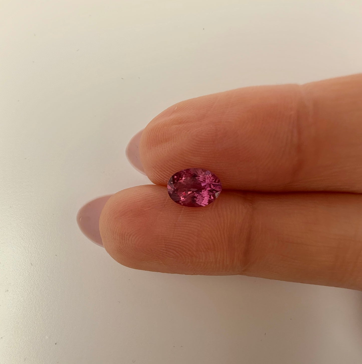 PG-AG-20-20 Mahenge Spinel 5.4 x 7.5 MM Oval 1.07cts