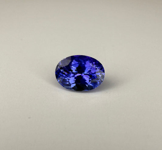PG-AM7-9-1 Tanzanite 5.5 x 7.8 MM Oval 1.3cts