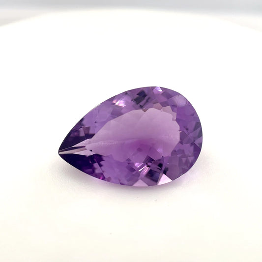 PG-AMBS-1-WO Pink Amethyst 11 x 16 MM Pear 5.9cts