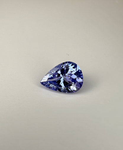 PG-AMT2-102 Tanzanite 7.3 x 10.6 MM Pear 2.22cts