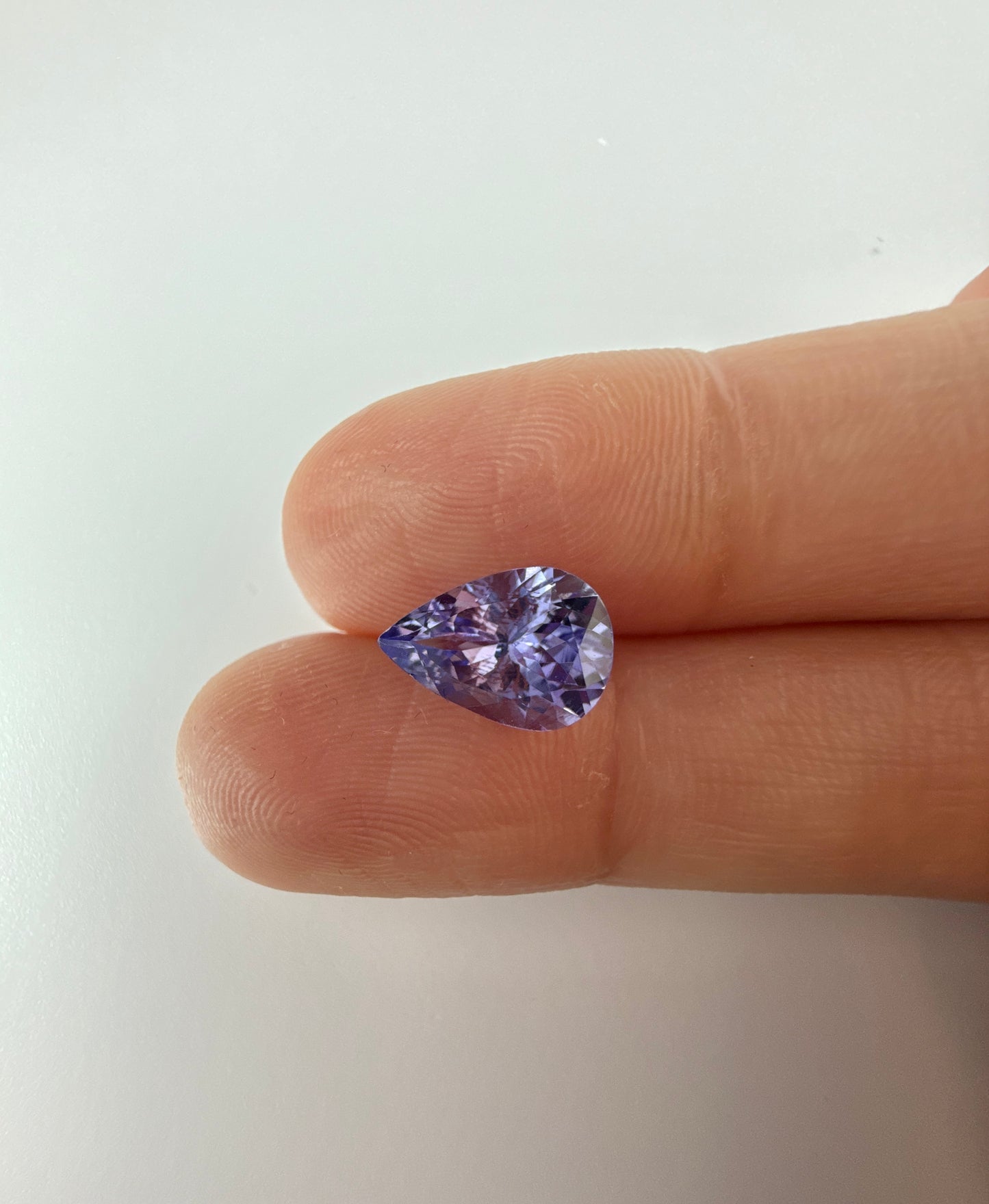PG-AMT2-102 Tanzanite 7.3 x 10.6 MM Pear 2.22cts
