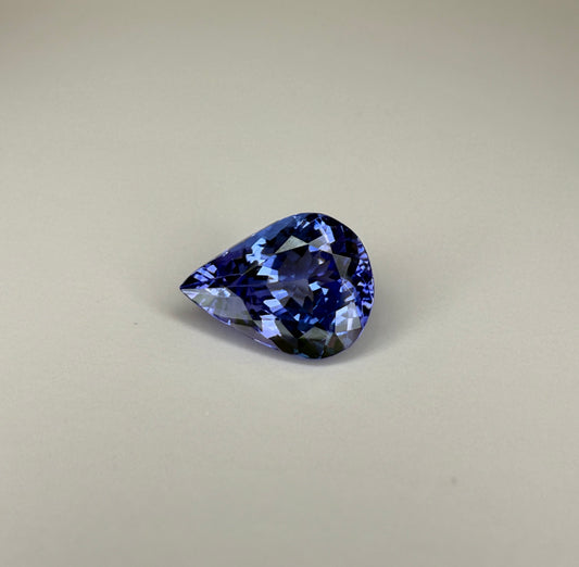 PG-AMT2-29 Tanzanite 7.8 x 10.8 MM Pear 2.6cts
