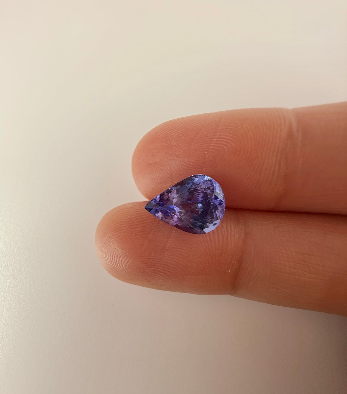 PG-AMT2-29 Tanzanite 7.8 x 10.8 MM Pear 2.6cts