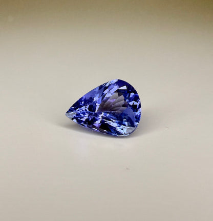 PG-AMT2-30 Tanzanite 7.2 x 9.4 MM Pear 1.94cts