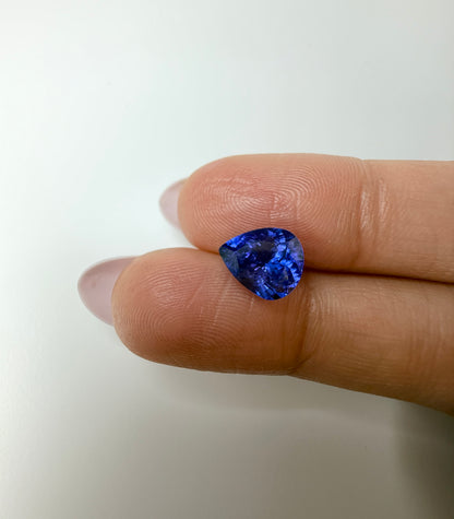 PG-AMT3-54 Tanzanite 7.7 x 9.1 MM Pear 2.26cts