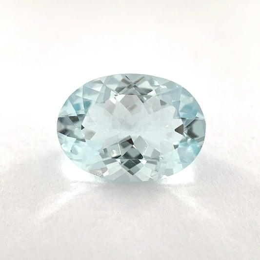 PG-AQBS-25 Aquamarine 8 x 11 MM Oval 2.46cts